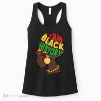 I Am Black History Beautiful Black Woman In Turban Women's Tank Top thumb 0
