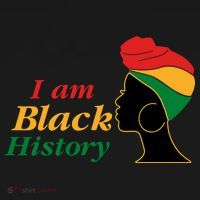I Am Black History Strong Female Pride Backpack thumb 2