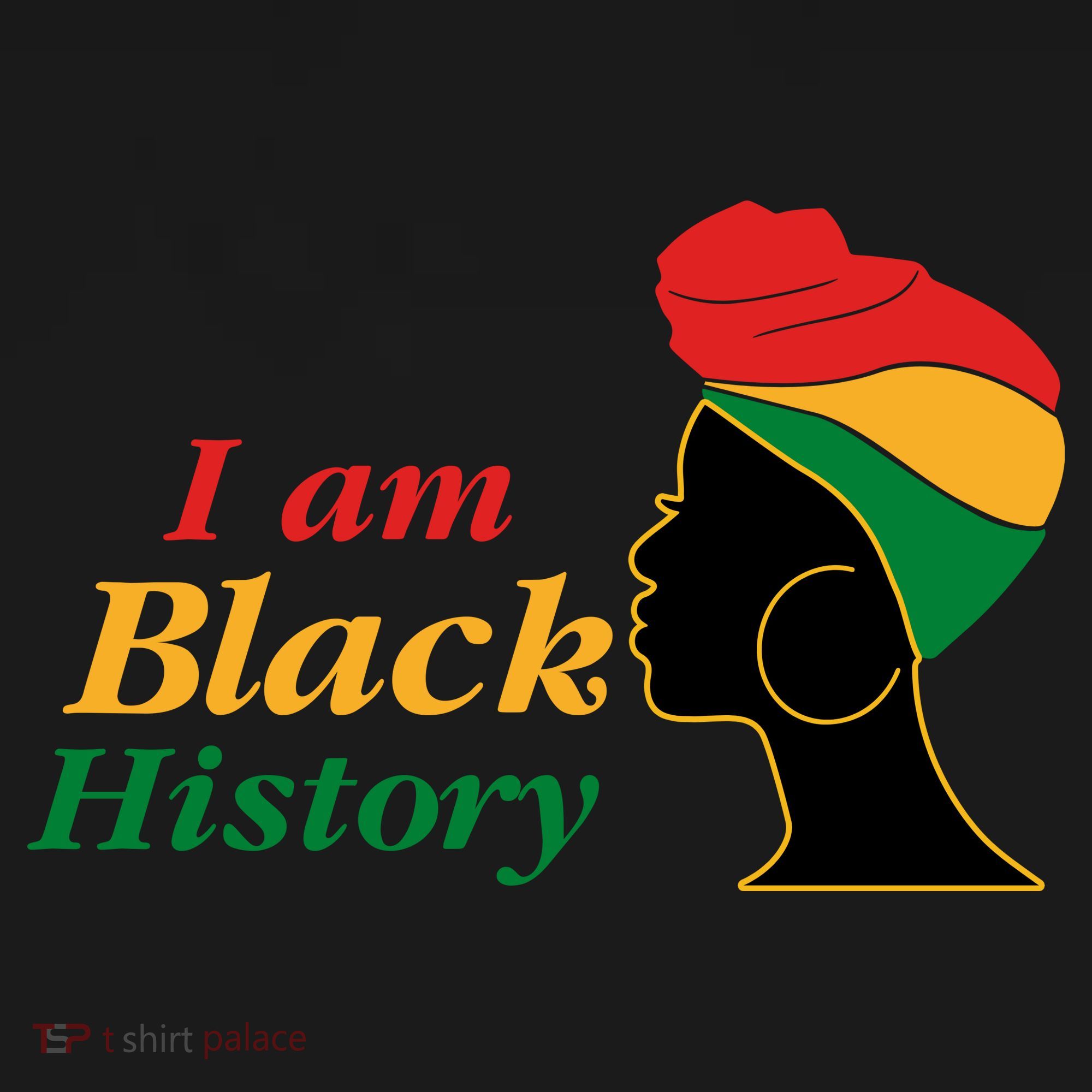 I Am Black History Strong Female Pride Backpack