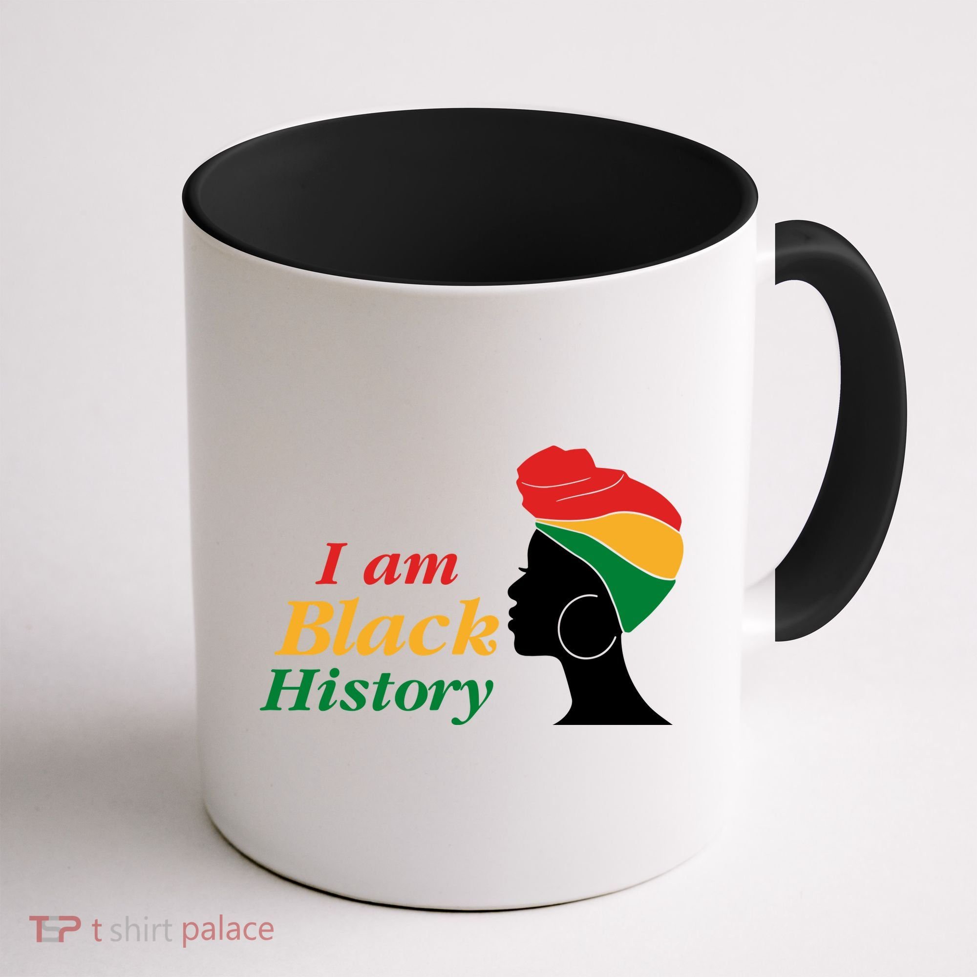 I Am Black History Strong Female Pride Coffee Mug