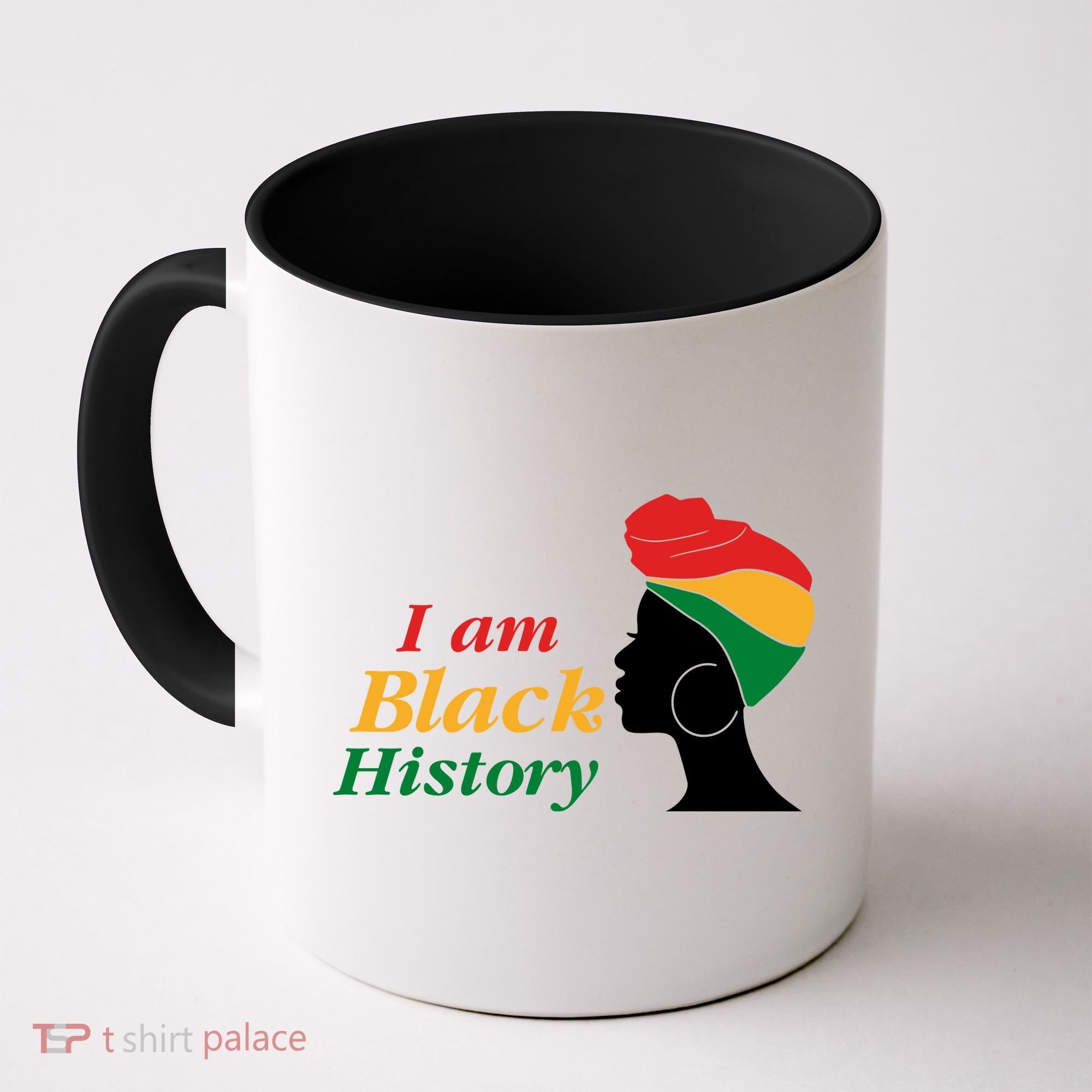I Am Black History Strong Female Pride Coffee Mug
