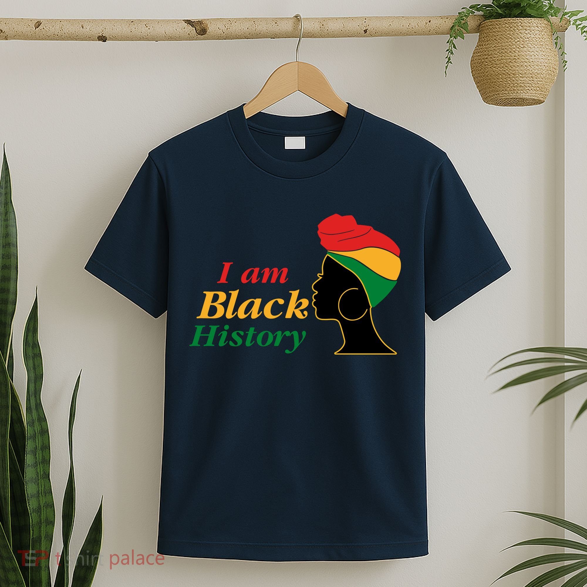 I Am Black History Strong Female Pride T-Shirt