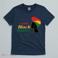 I Am Black History Strong Female Pride T-Shirt thumb 5