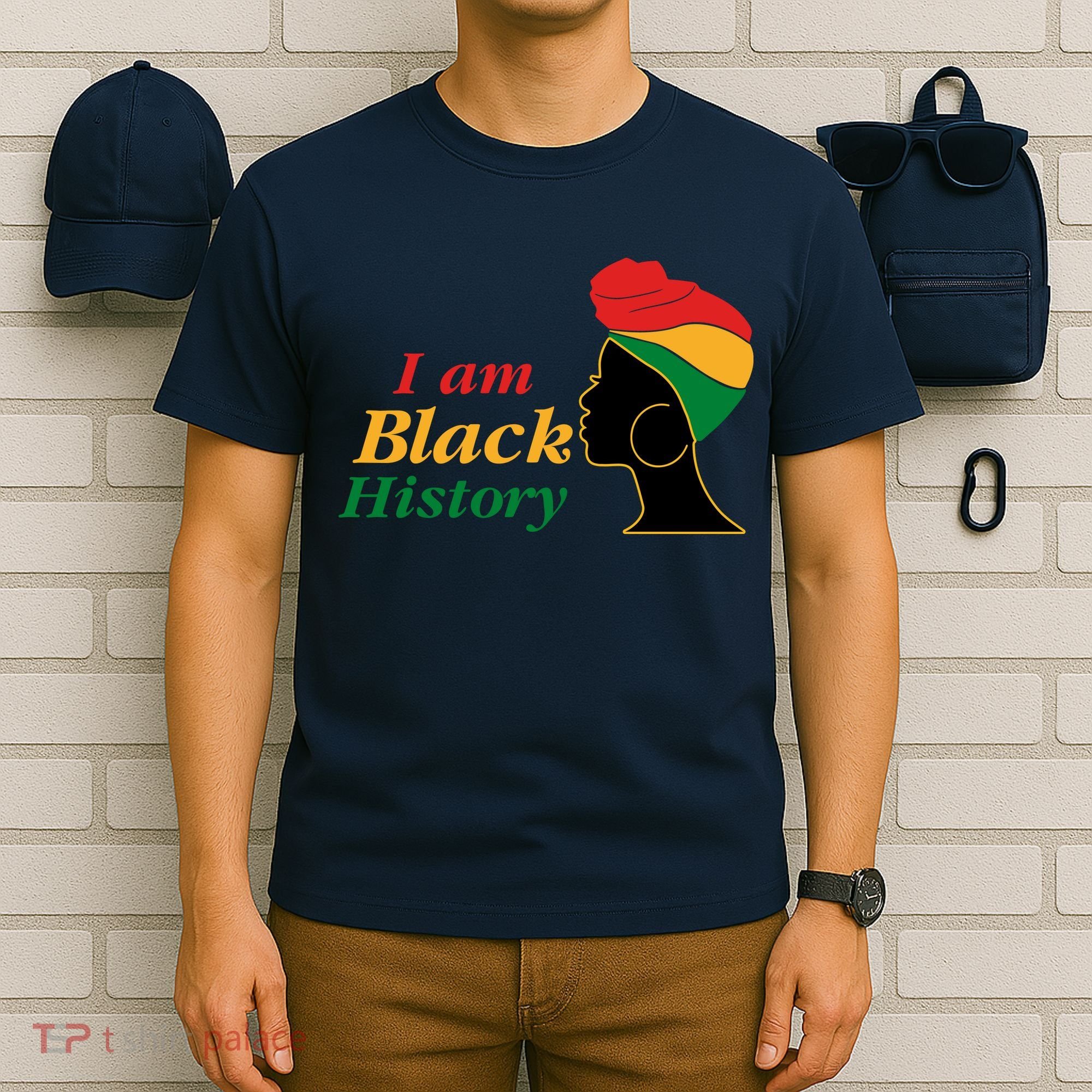 I Am Black History Strong Female Pride T-Shirt