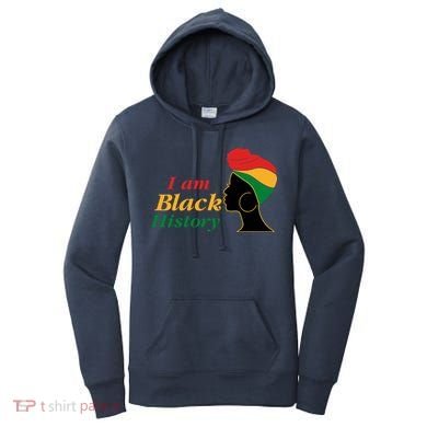 I Am Black History Strong Female Pride Women's Hoodie