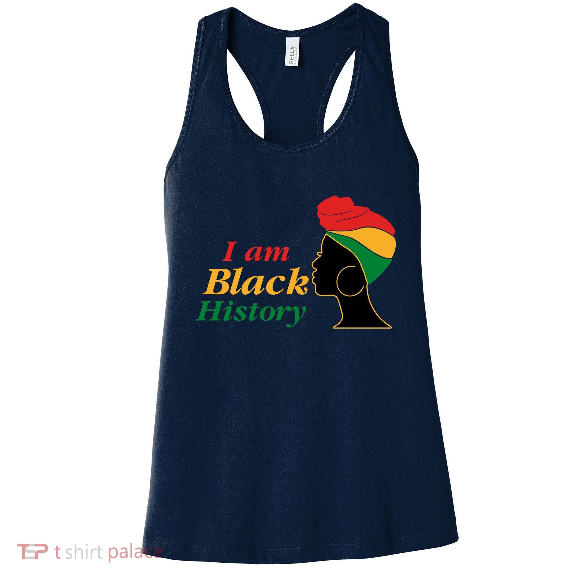 I Am Black History Strong Female Pride Women's Tank Top