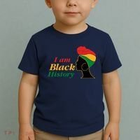 I Am Black History Strong Female Pride Toddler T-Shirt thumb 2