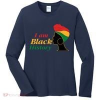 I Am Black History Strong Female Pride Women's Long Sleeve Shirt thumb 0