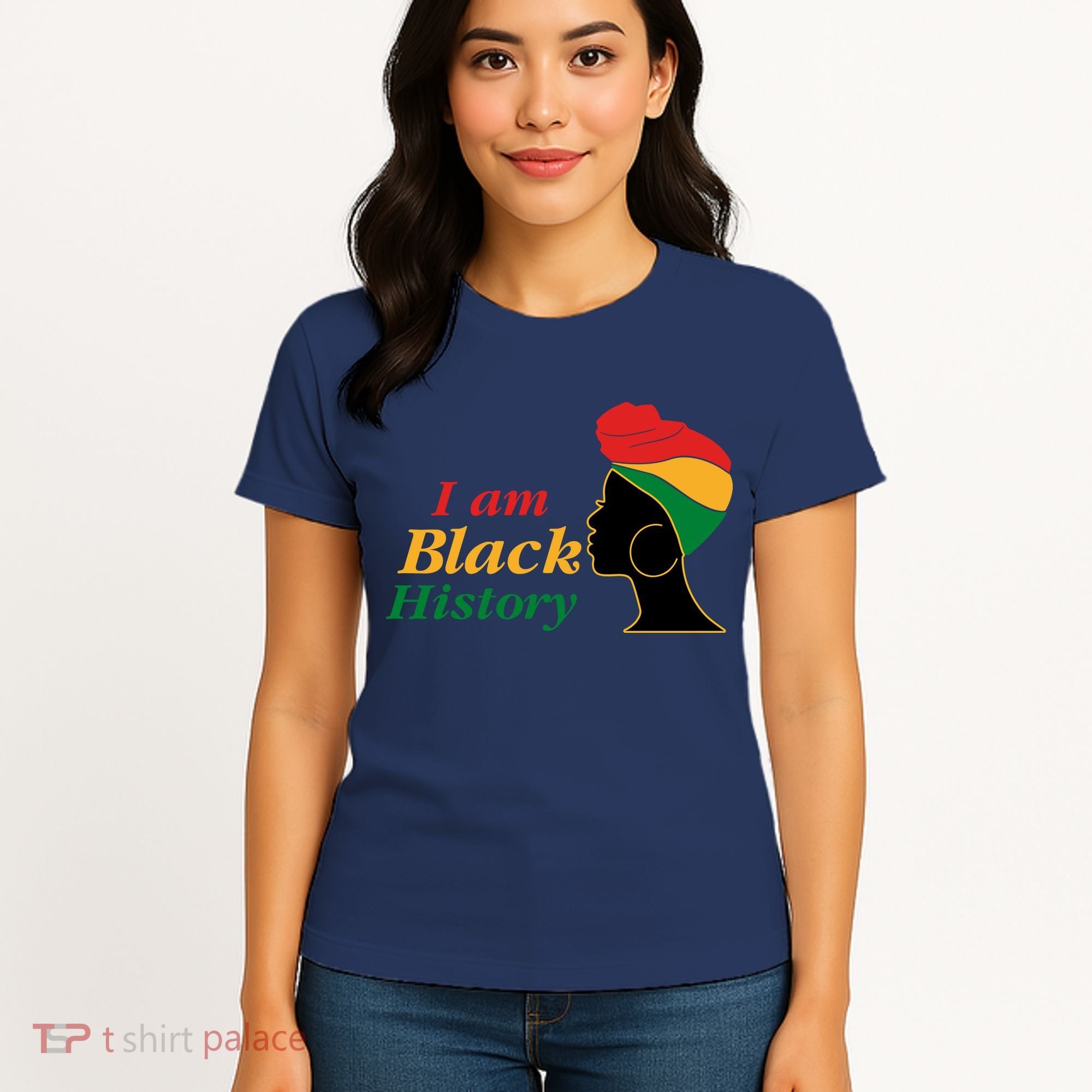 I Am Black History Strong Female Pride Women's T-Shirt