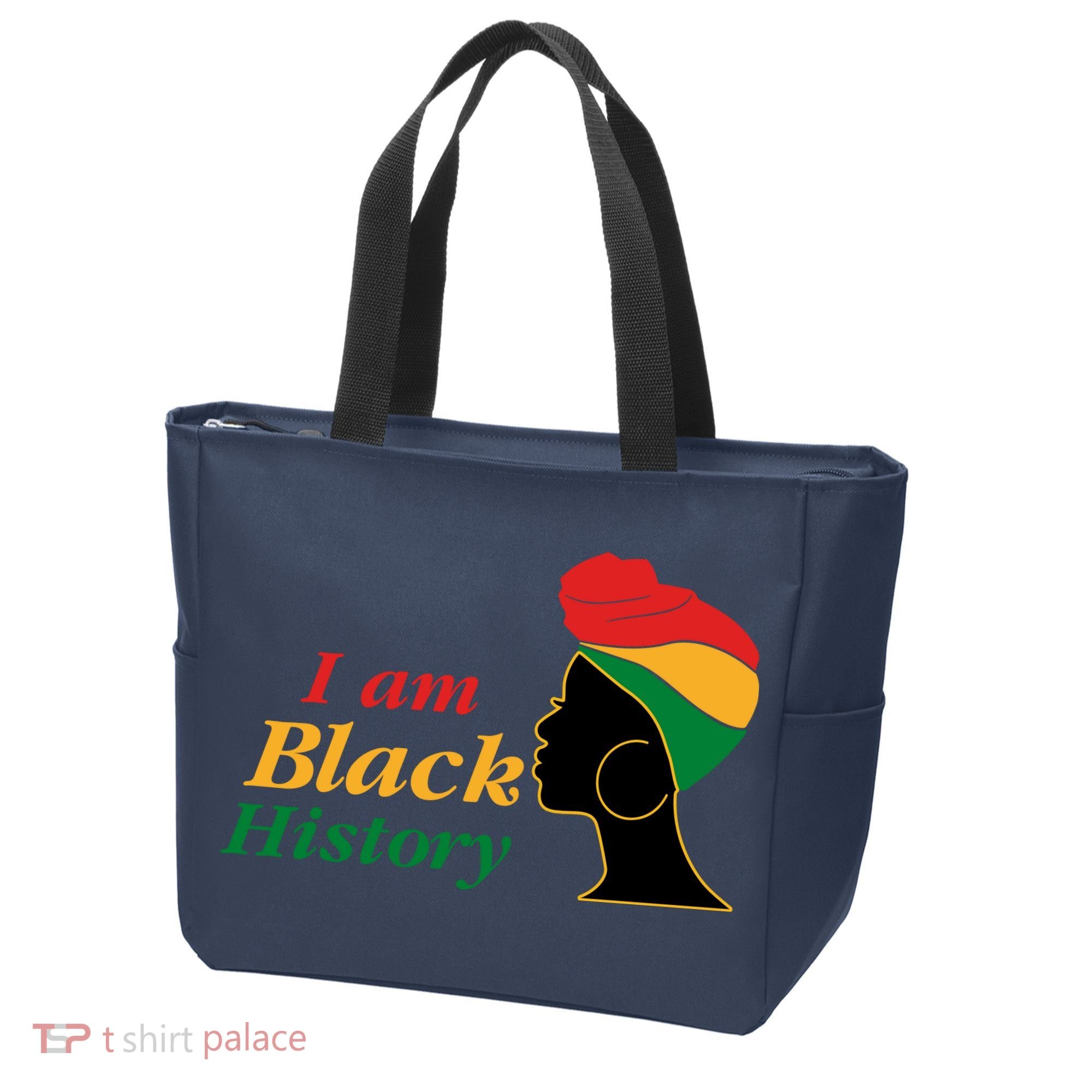 I Am Black History Strong Female Pride Tote Bag