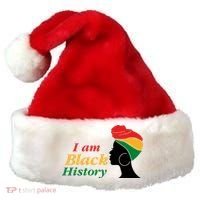 I Am Black History Strong Female Pride Santa Hat thumb 0