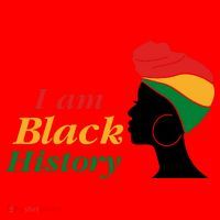 I Am Black History Strong Female Pride Santa Hat thumb 1