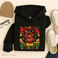 I Am Black History Month African American For Hoodie thumb 4