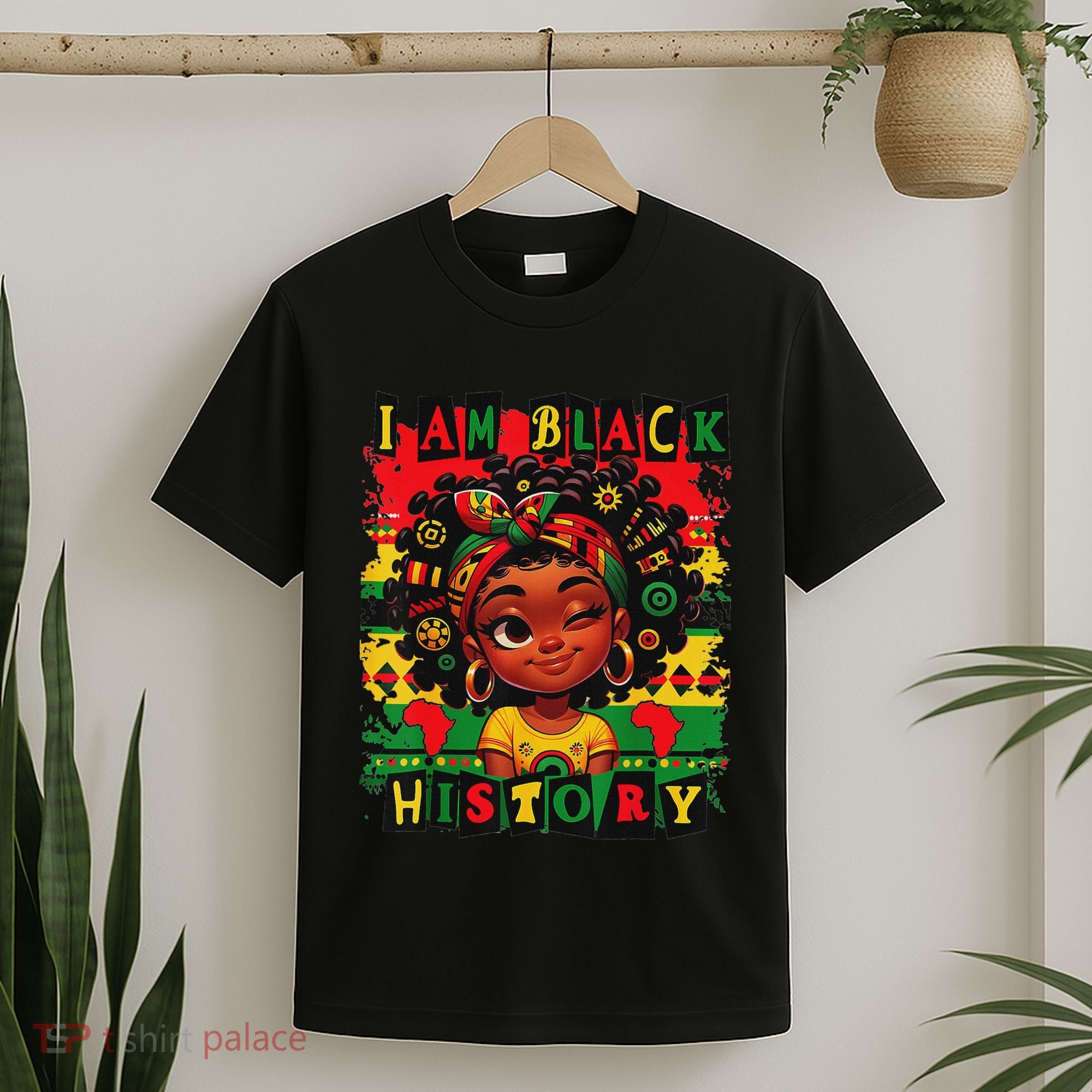 I Am Black History Month African American For T-Shirt
