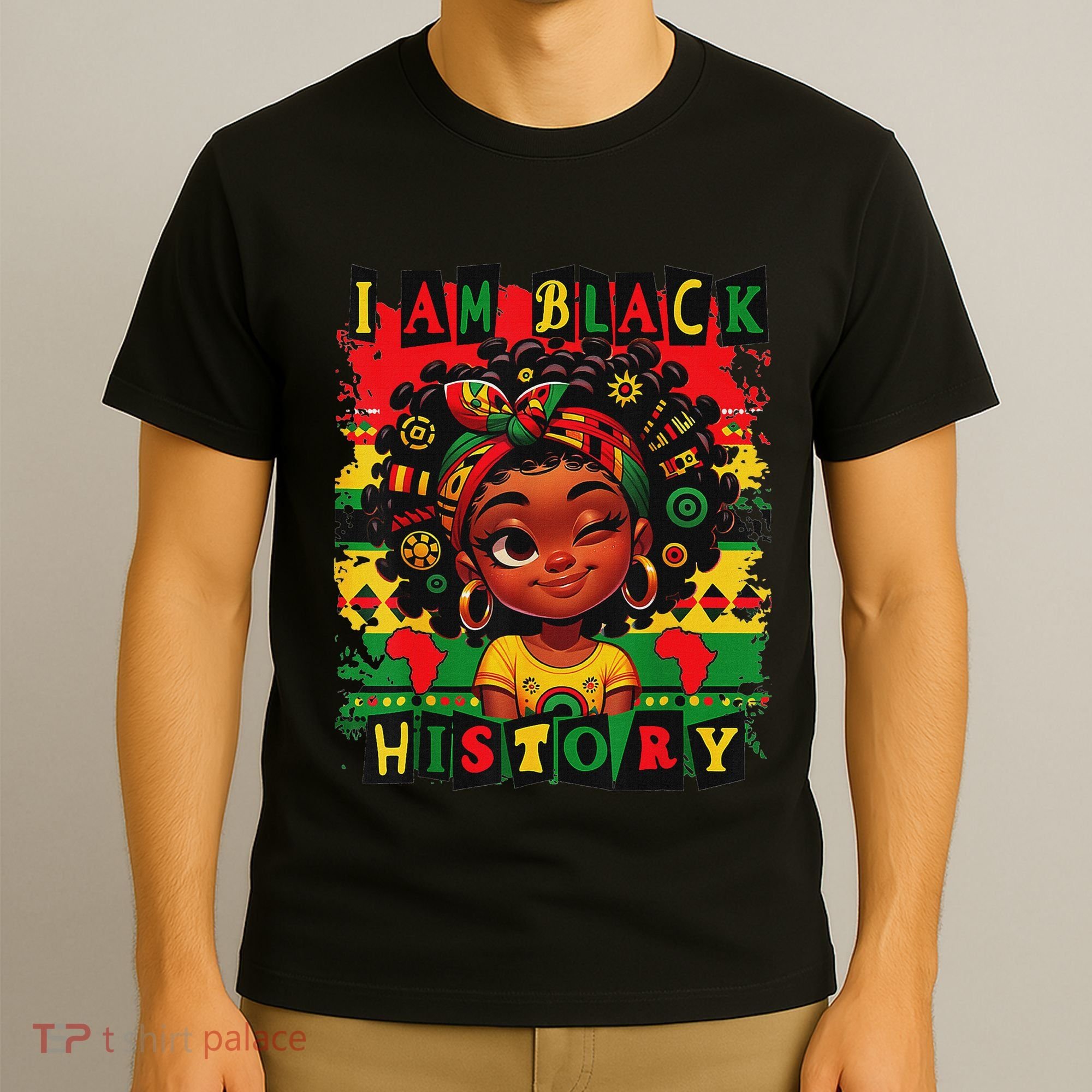 I Am Black History Month African American For T-Shirt