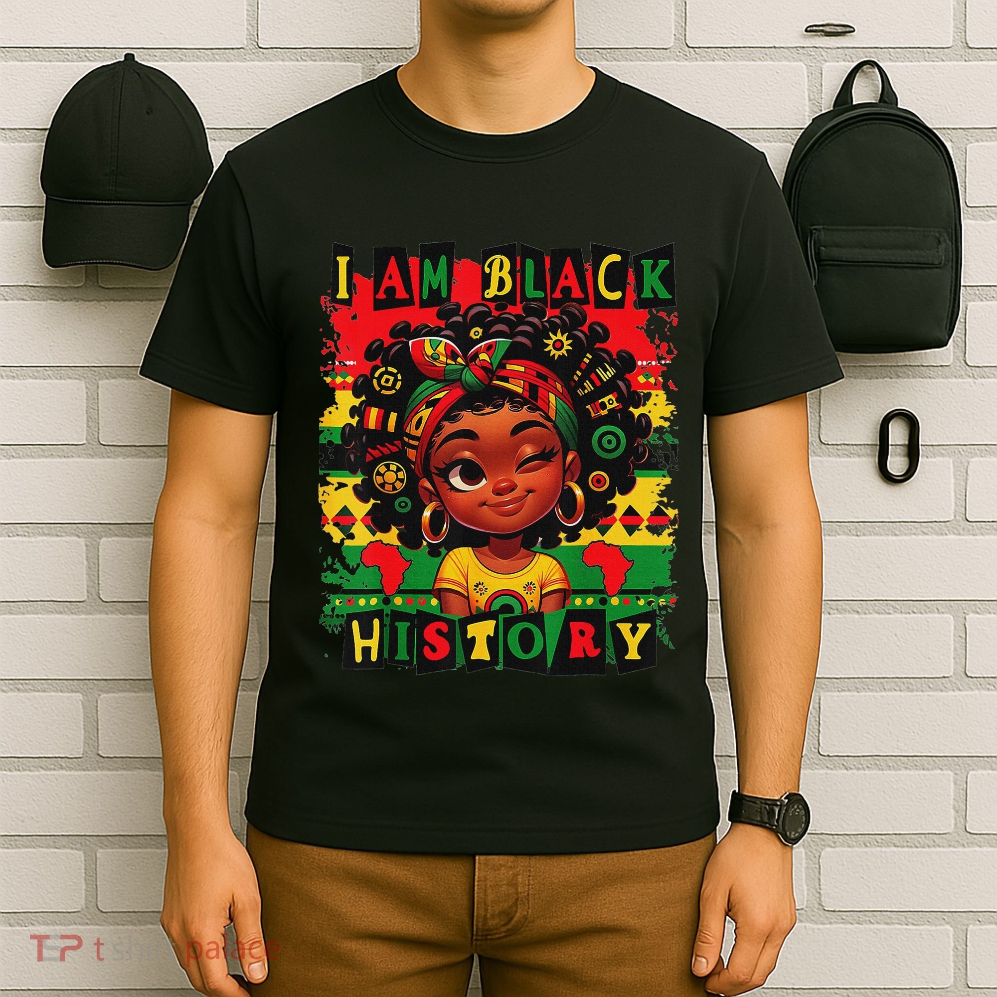 I Am Black History Month African American For T-Shirt