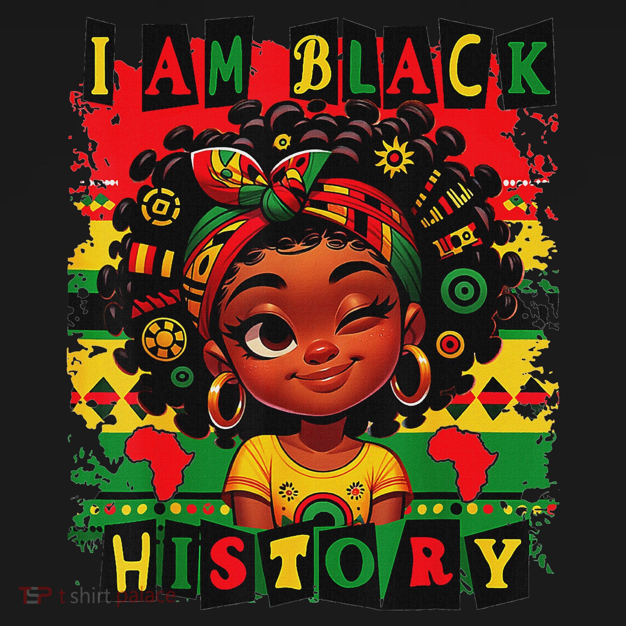 I Am Black History Month African American For Women's Hoodie