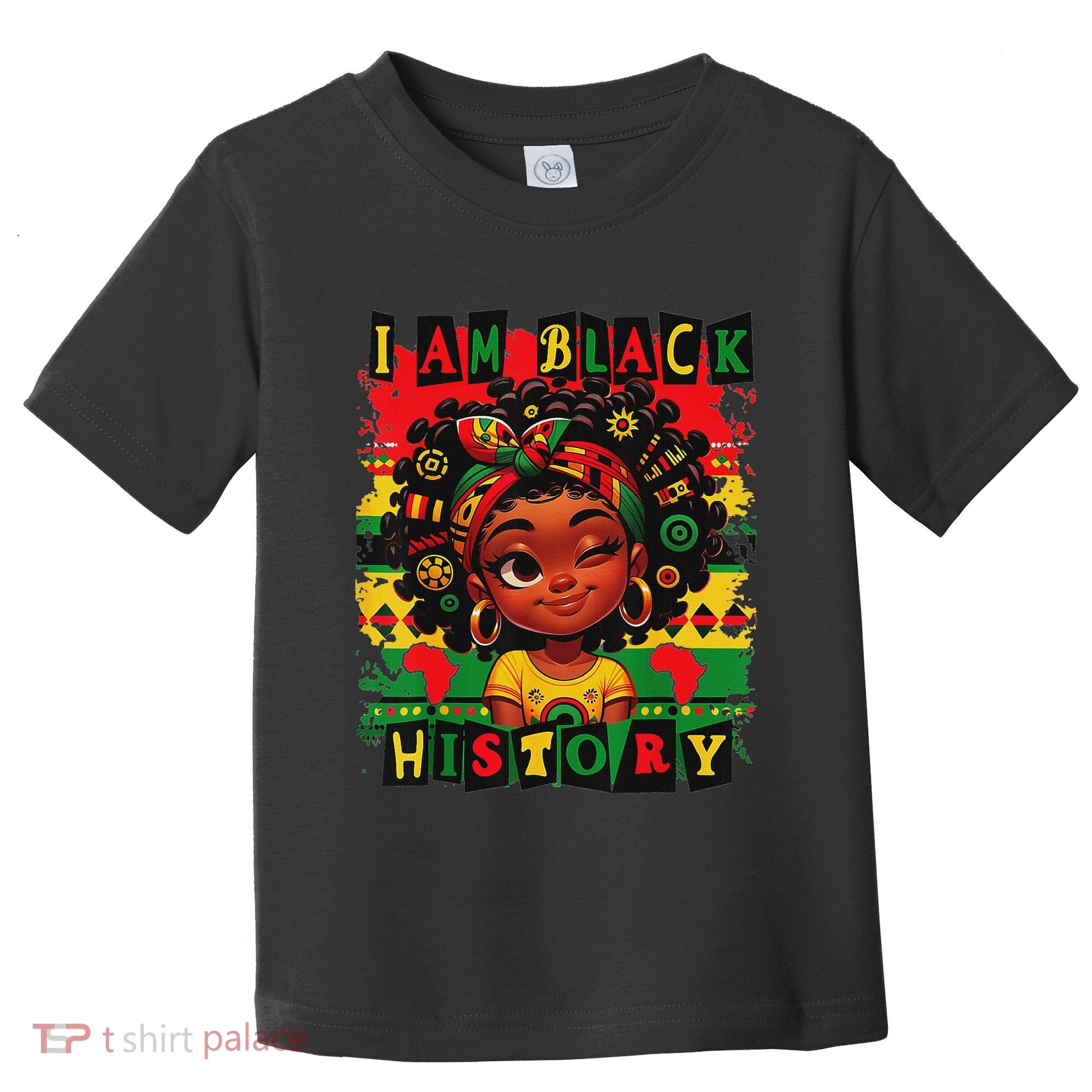 I Am Black History Month African American For Toddler T-Shirt