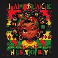 I Am Black History Month African American For Kids T-Shirt thumb 4