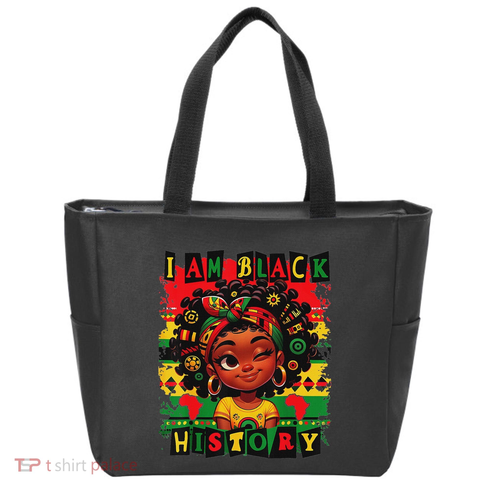 I Am Black History Month African American For Tote Bag