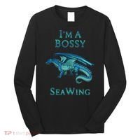 I'm A Bossy Seawing Dragon Lovers, Ocean Dragon Long Sleeve Shirt thumb 0