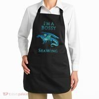I'm A Bossy Seawing Dragon Lovers, Ocean Dragon Apron thumb 2