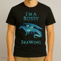 I'm A Bossy Seawing Dragon Lovers, Ocean Dragon T-Shirt thumb 3