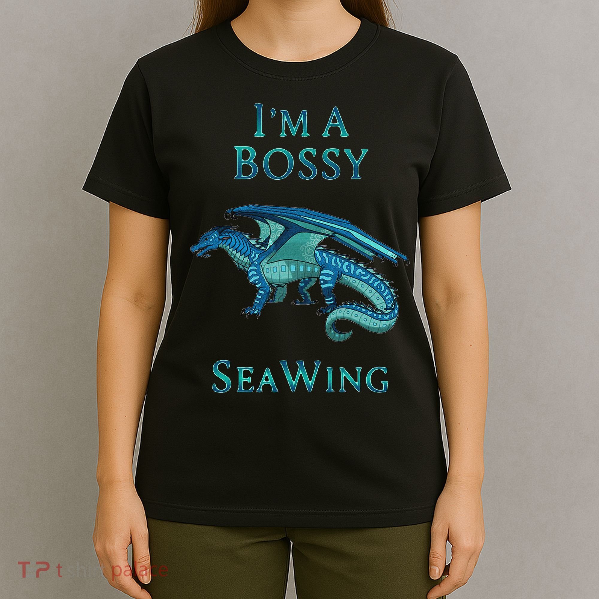 I'm A Bossy Seawing Dragon Lovers, Ocean Dragon T-Shirt