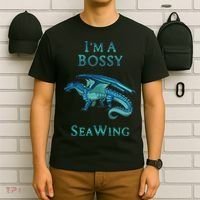 I'm A Bossy Seawing Dragon Lovers, Ocean Dragon T-Shirt thumb 6