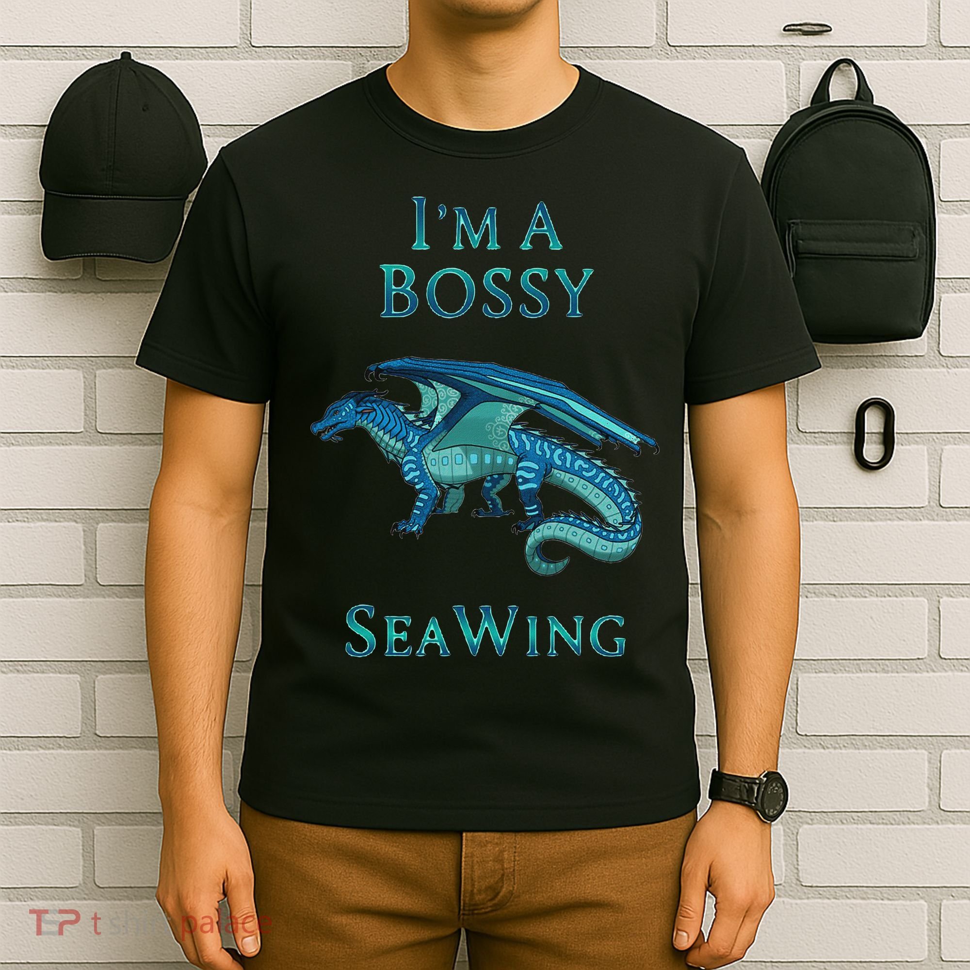 I'm A Bossy Seawing Dragon Lovers, Ocean Dragon T-Shirt