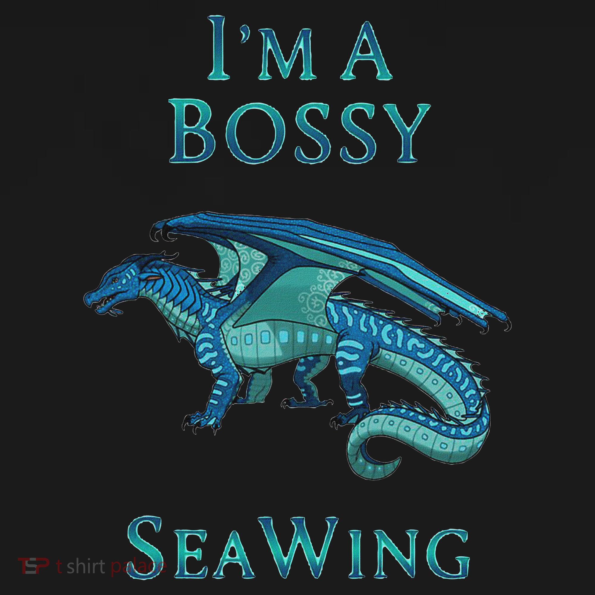I'm A Bossy Seawing Dragon Lovers, Ocean Dragon T-Shirt