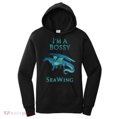 I'm A Bossy Seawing Dragon Lovers, Ocean Dragon Women's Hoodie