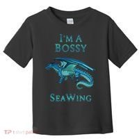 I'm A Bossy Seawing Dragon Lovers, Ocean Dragon Toddler T-Shirt thumb 0