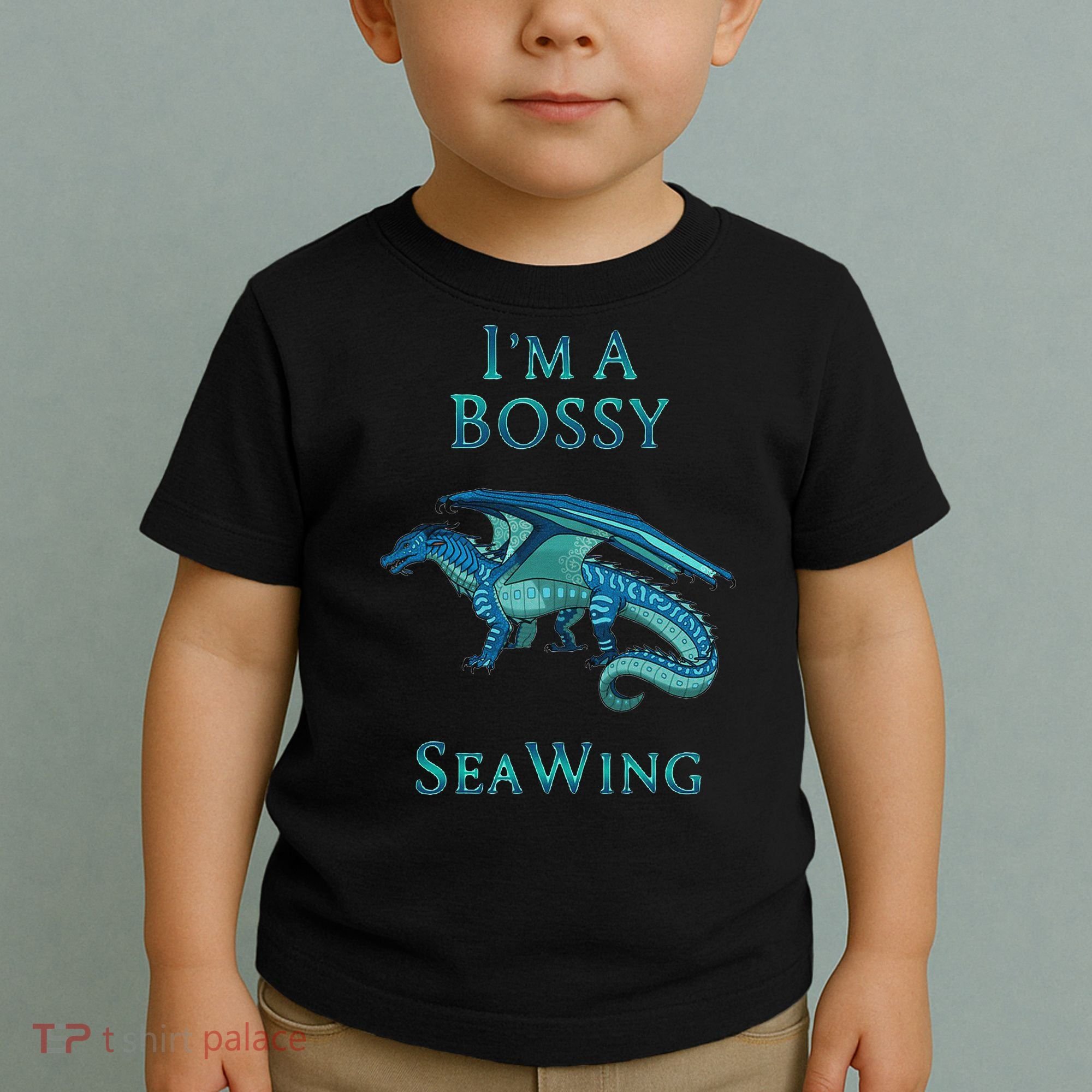 I'm A Bossy Seawing Dragon Lovers, Ocean Dragon Toddler T-Shirt