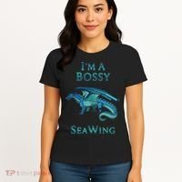 I'm A Bossy Seawing Dragon Lovers, Ocean Dragon Women's T-Shirt thumb 4