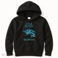I'm A Bossy Seawing Dragon Lovers, Ocean Dragon Kids Hoodie thumb 0