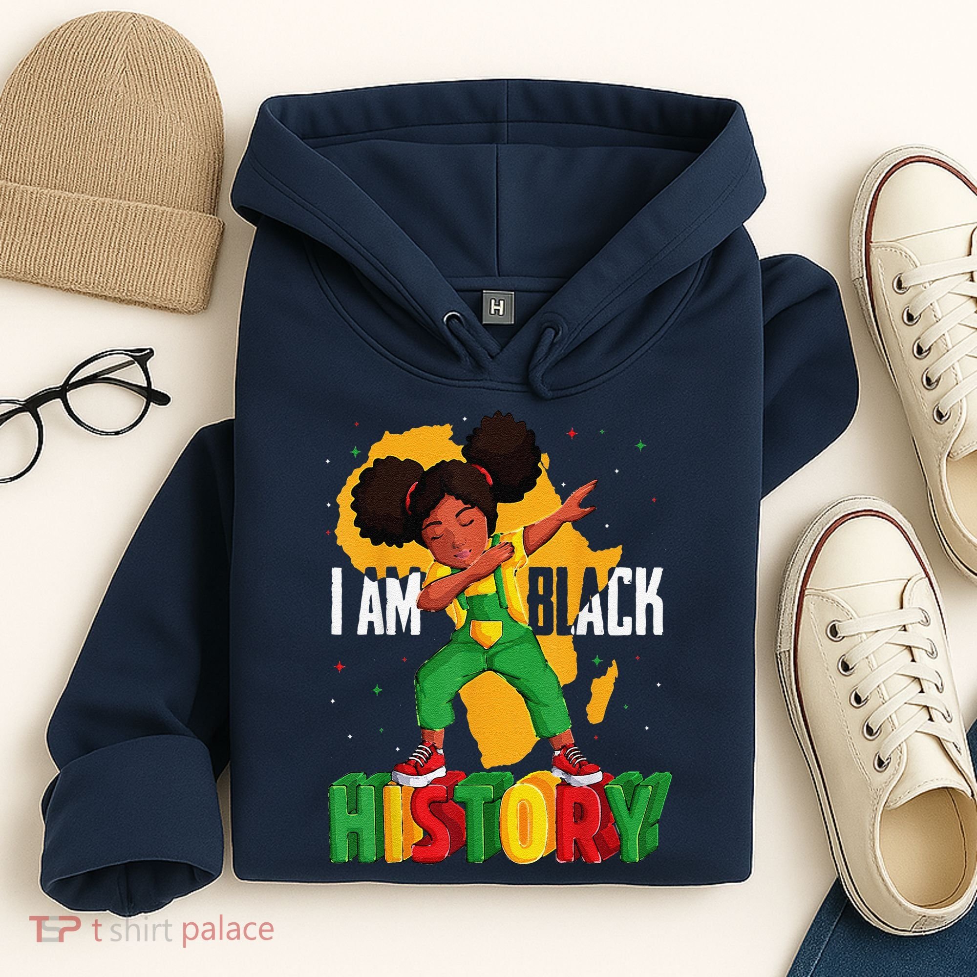 I Am Black History Women Black History Month Hoodie