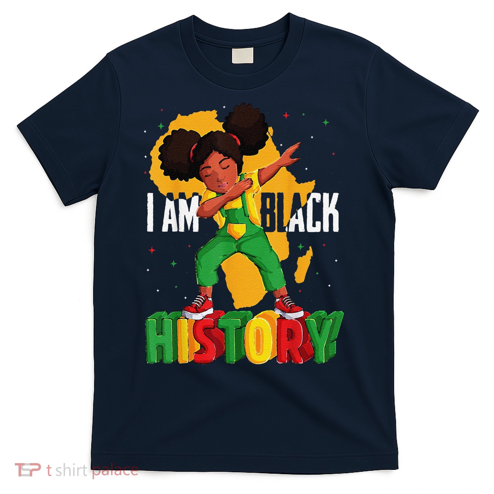 I Am Black History Women Black History Month T-Shirt