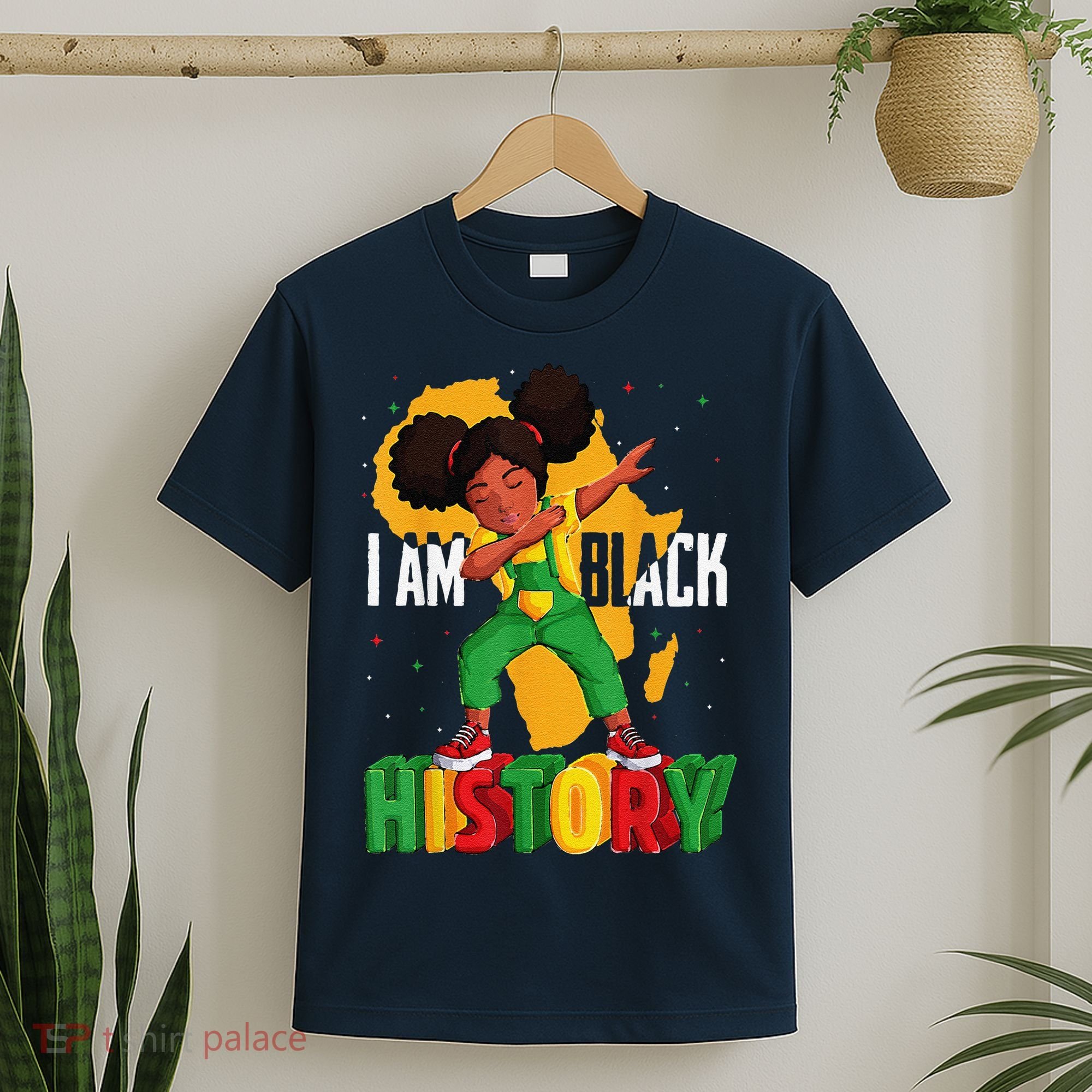 I Am Black History Women Black History Month T-Shirt