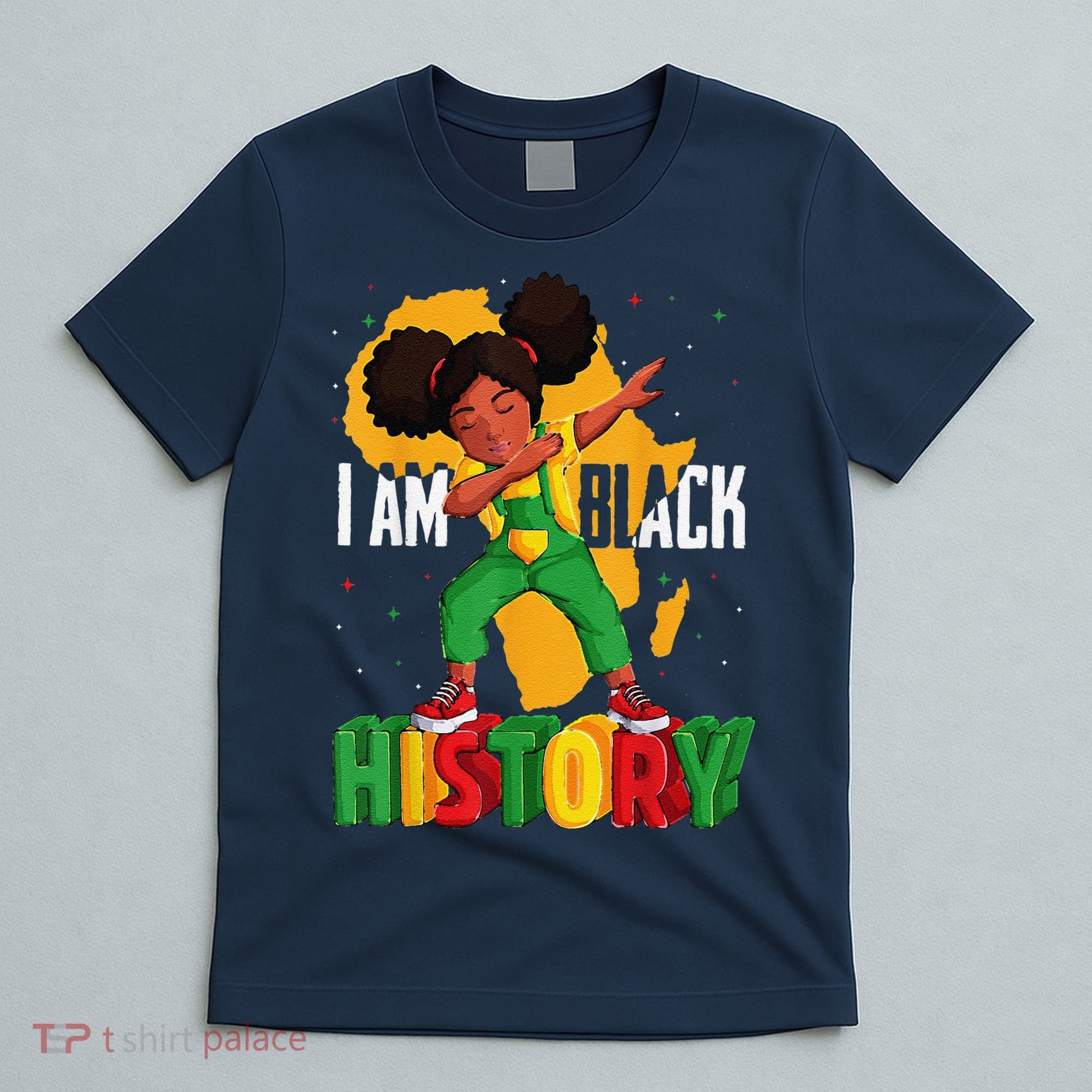 I Am Black History Women Black History Month T-Shirt
