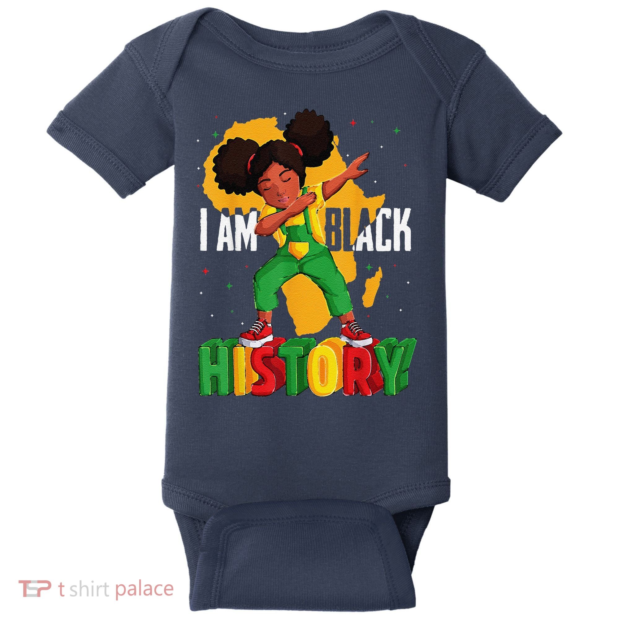 I Am Black History Women Black History Month Baby Bodysuit