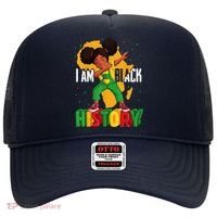 I Am Black History Women Black History Month Hat thumb 0