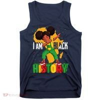 I Am Black History Women Black History Month Tank Top thumb 0