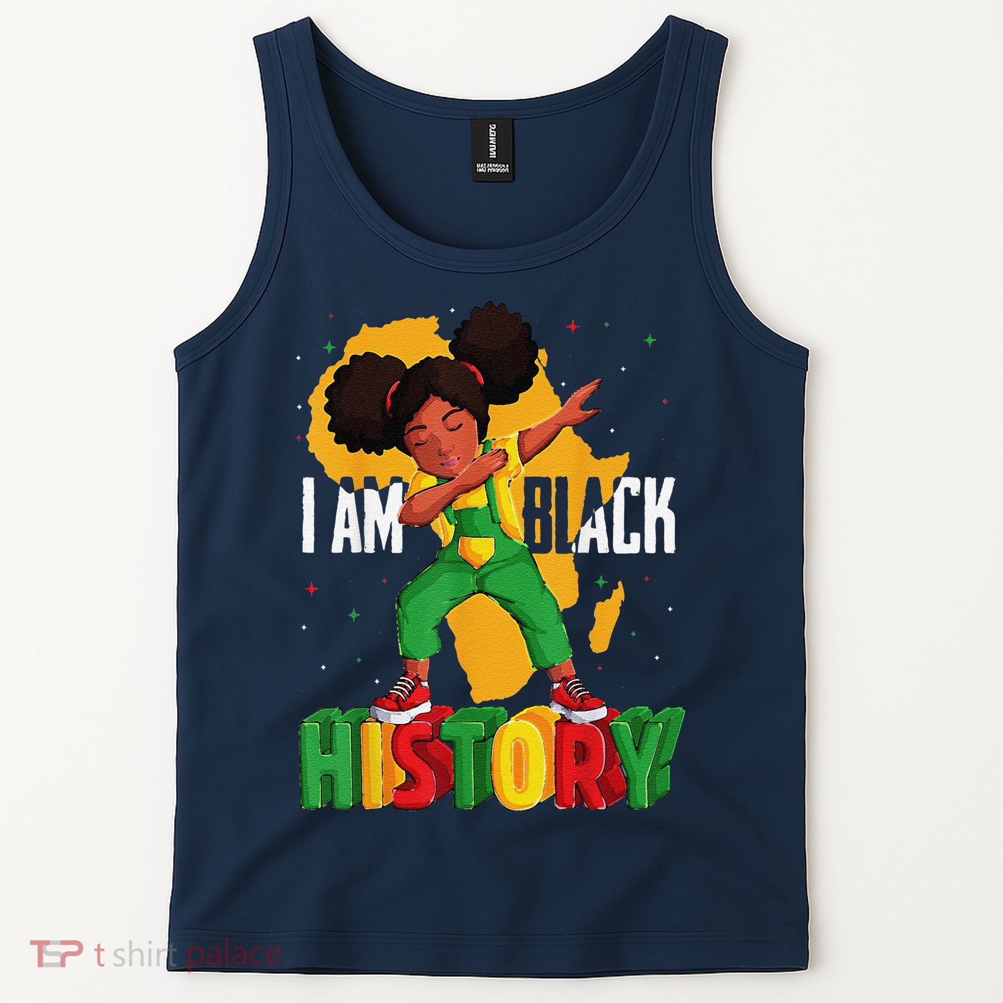 I Am Black History Women Black History Month Tank Top