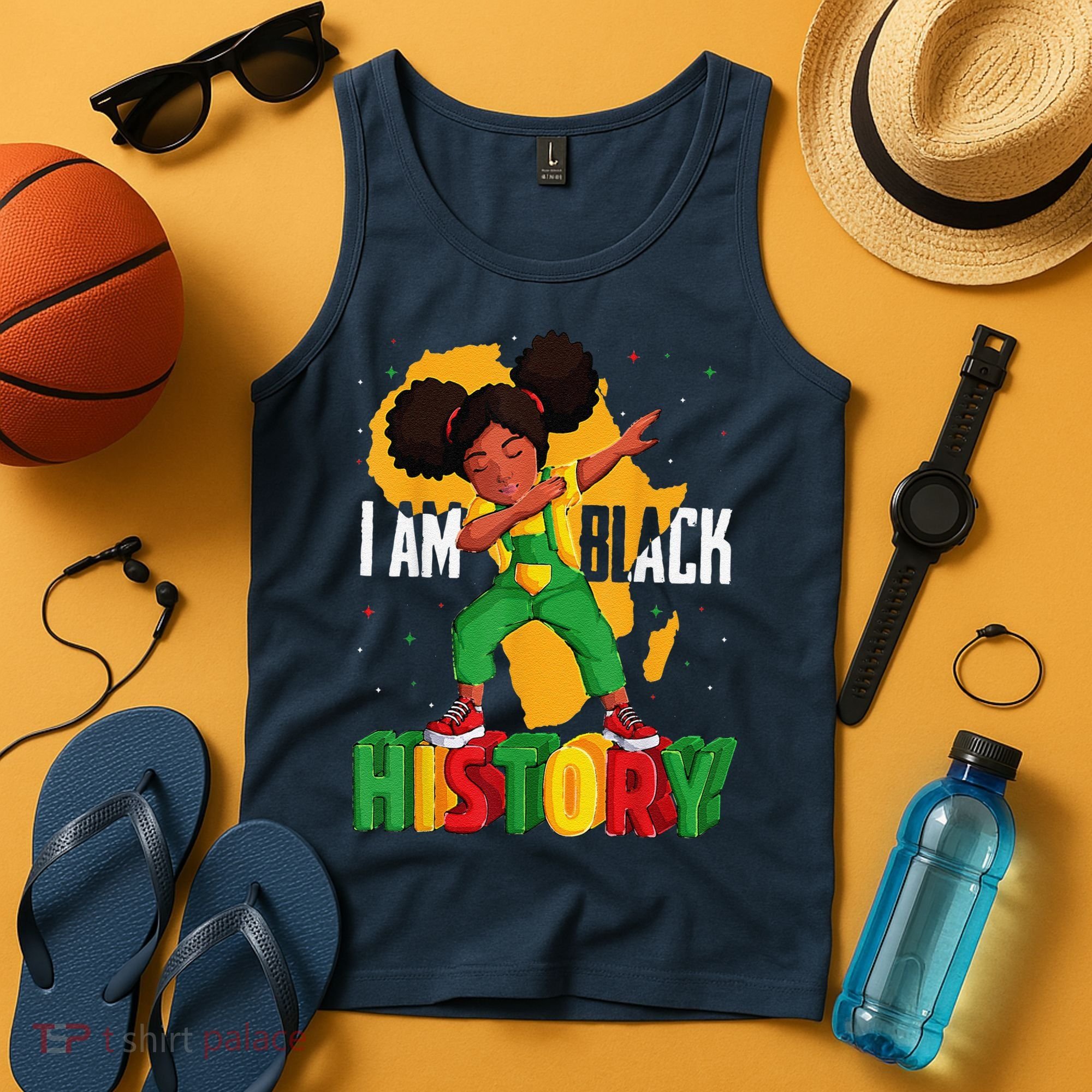 I Am Black History Women Black History Month Tank Top