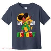 I Am Black History Women Black History Month Toddler T-Shirt thumb 0