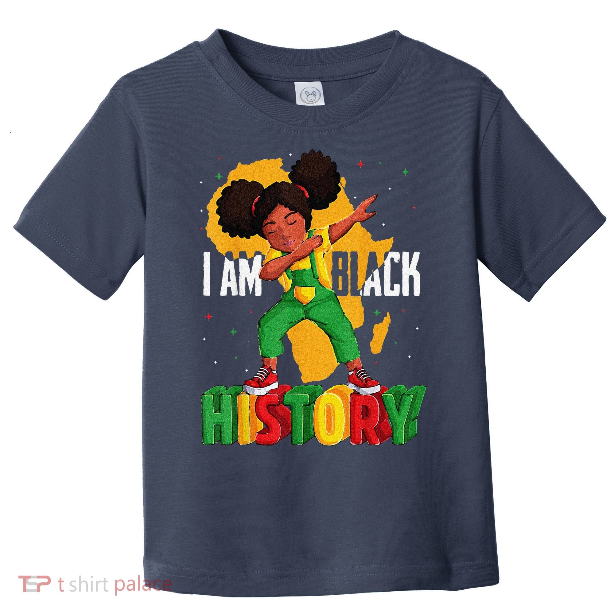 I Am Black History Women Black History Month Toddler T-Shirt