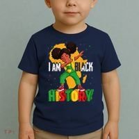 I Am Black History Women Black History Month Toddler T-Shirt thumb 2