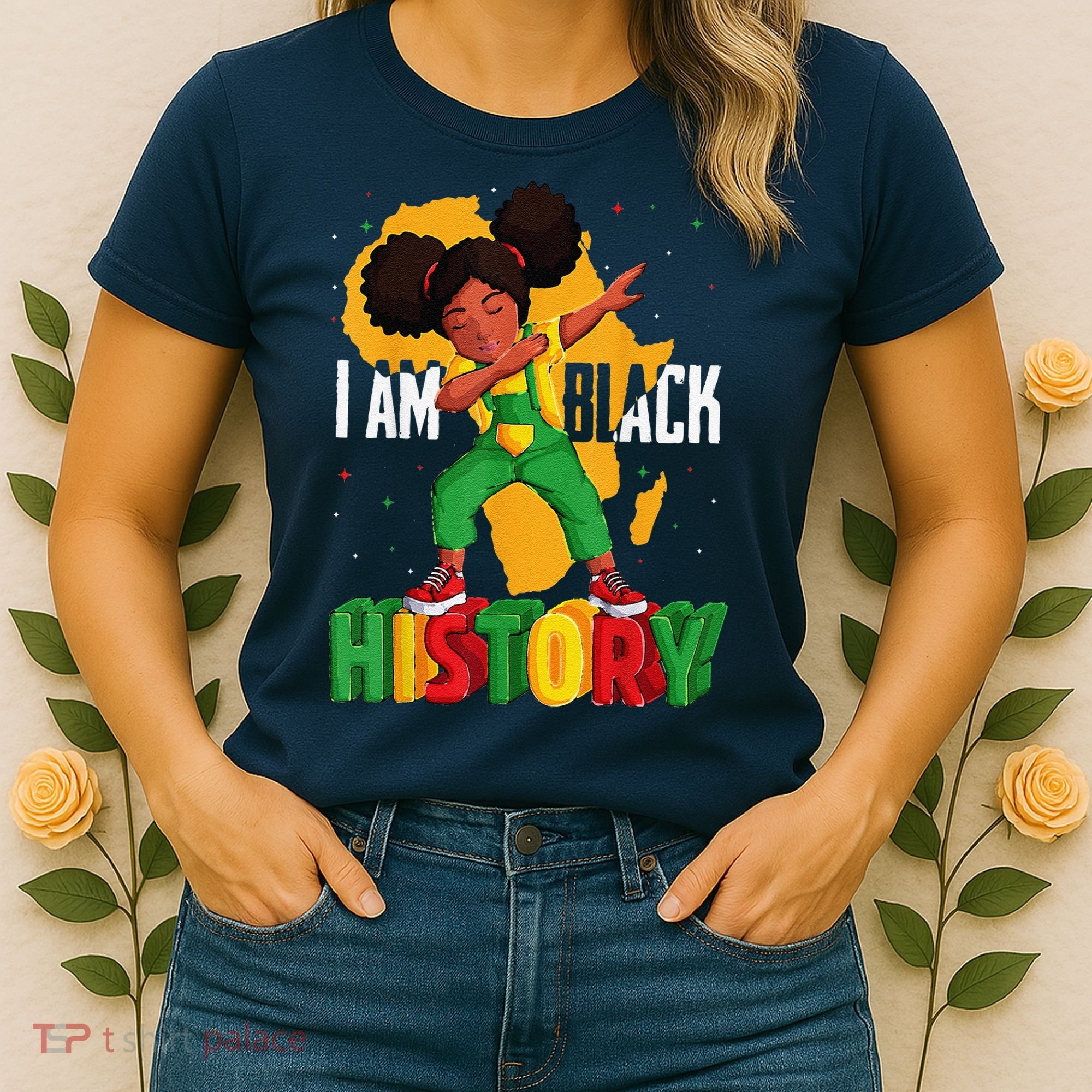I Am Black History Women Black History Month Women's T-Shirt