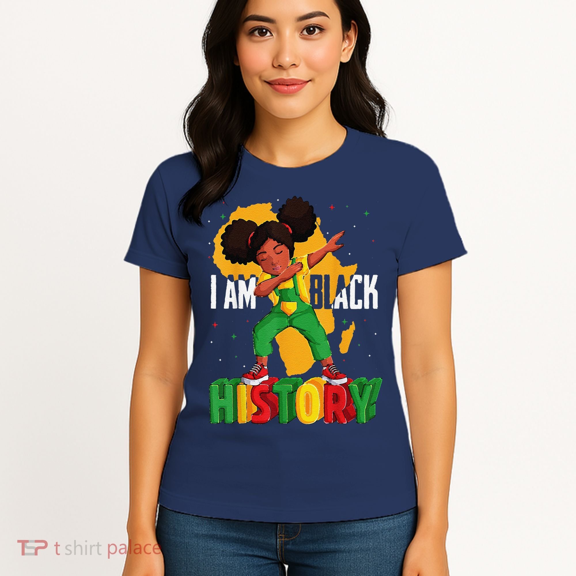 I Am Black History Women Black History Month Women's T-Shirt